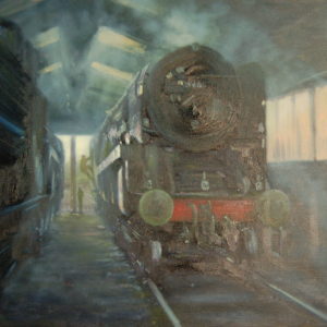 Beast on Shed 9F Toddington