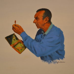 Bumble Checking His Flies